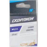 Крючки Crystal №12 — 10шт (Ю)