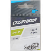 Крючки Chinu №10 — 10шт (Ю)