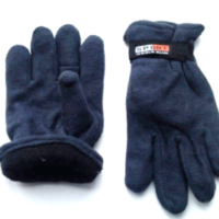 Перчатки Sport world blue флис черные