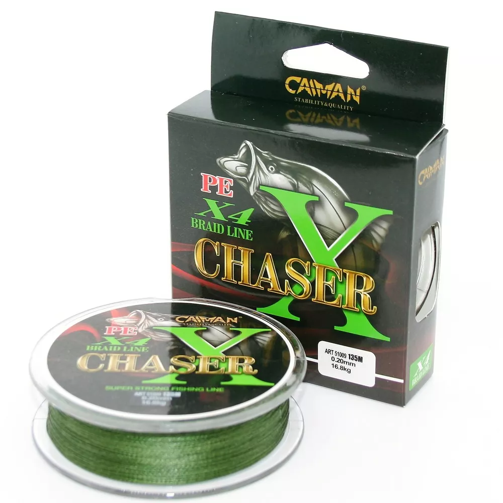 Плетеный шнур Caiman chaser 0,30 135м